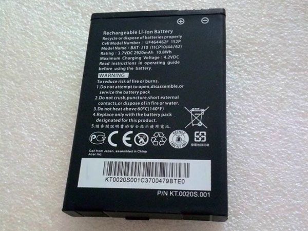 Acer UF464462F 1S2P BAT-J10(1I...対応バッテリー