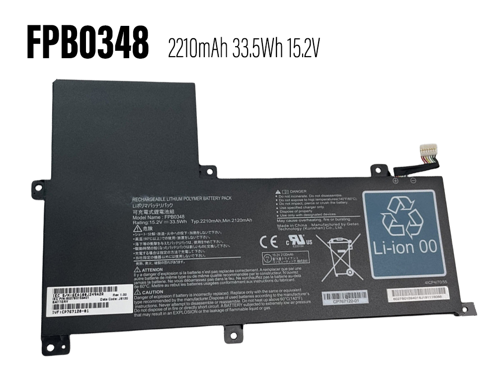 Fujitsu VivoBook S13 S330UA-EY...対応バッテリー