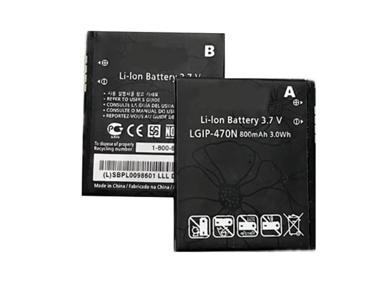 LG GD580 SV800 KH8000 BH800対応バッテリー
