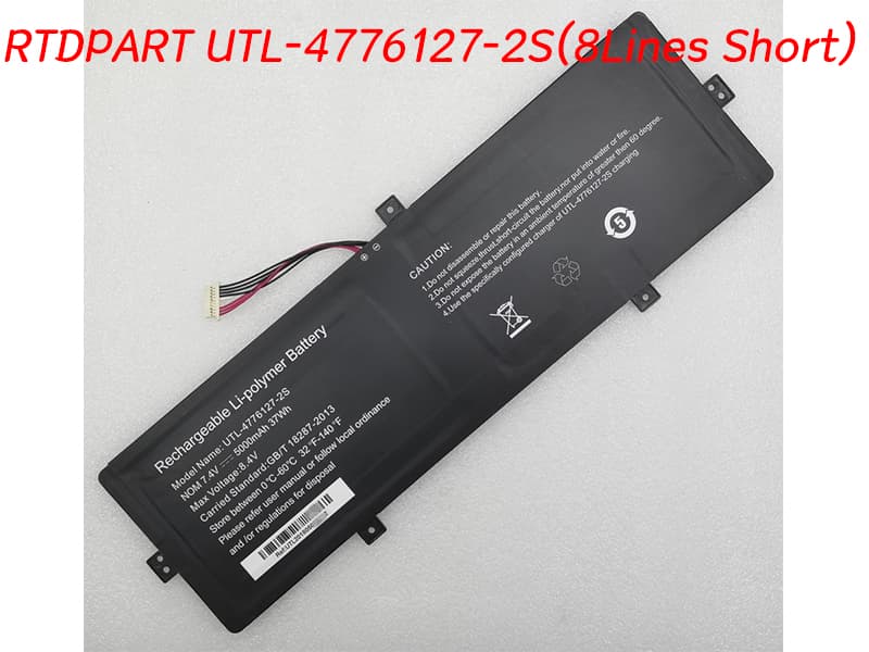 RTDPART UTL-4776127-2S対応バッテリー